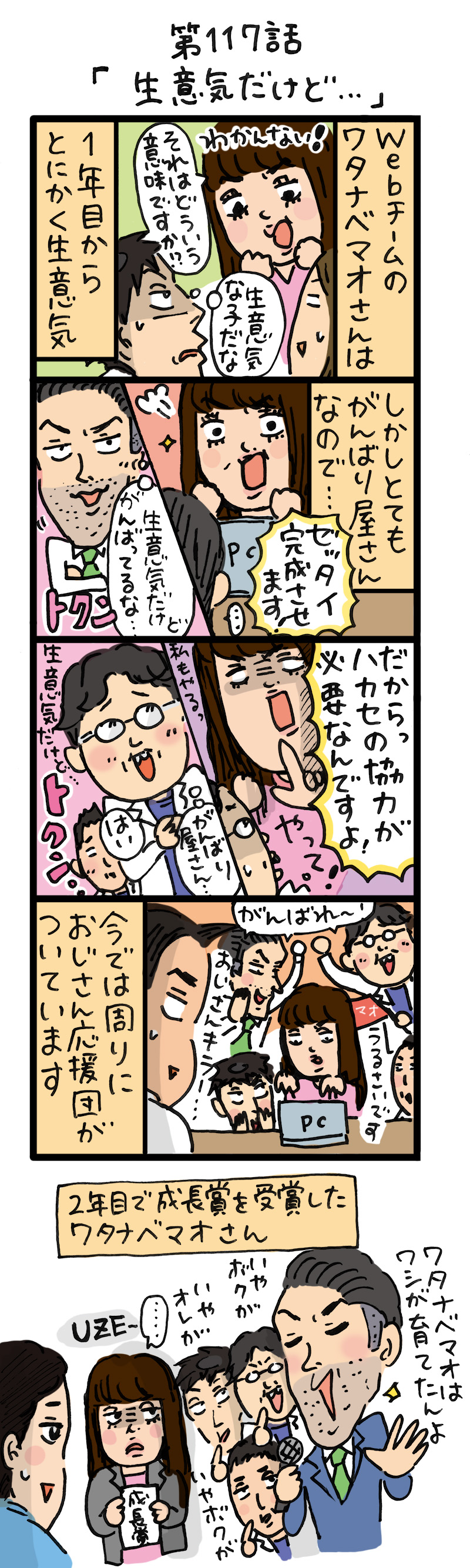 もし、入社した会社がおかしな人だらけだったら-第117話
